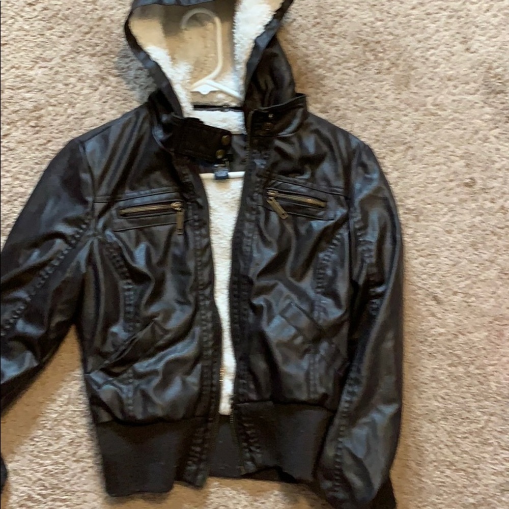 Leather jacket